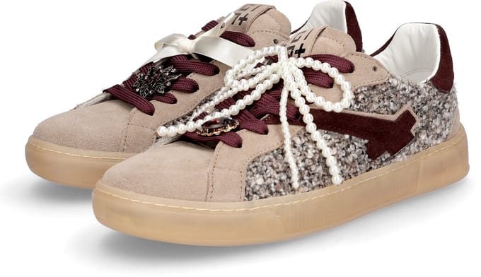Gio+ damessneaker beige