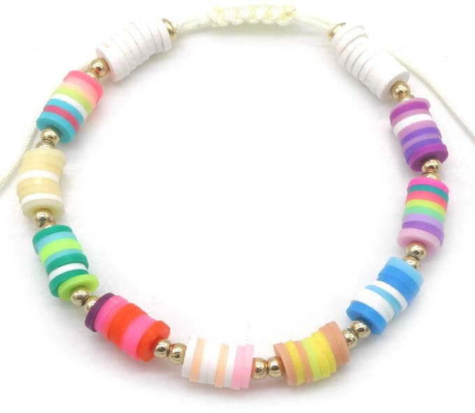 Enkelbandje - Kralen - Multi Color