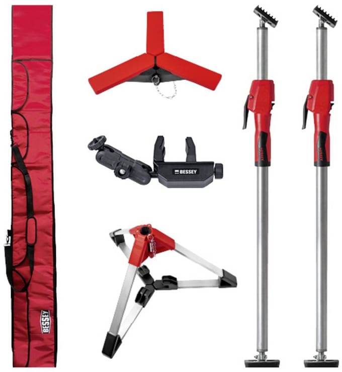 Bessey Plafondsteun In lengte verstelbaar: 1700 - 3000 mm Belasting (max.): 130 kg