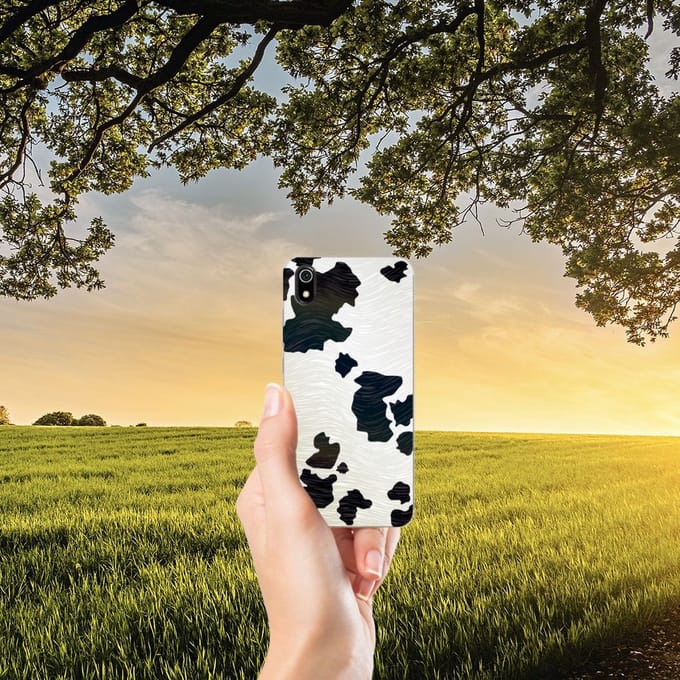 Xiaomi Redmi 7A TPU Hoesje Koeienvlekken