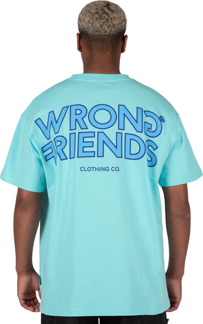 TIRANA OVERSIZED T-SHIRT - BLUE S