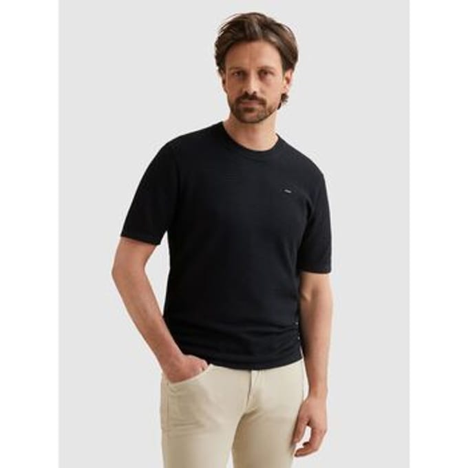 T-shirt Vanguard Knitted T-Shirt Navy