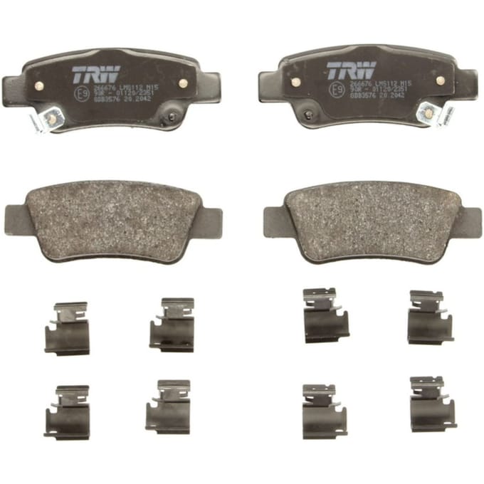 Remblokset TRW GDB3576, achter