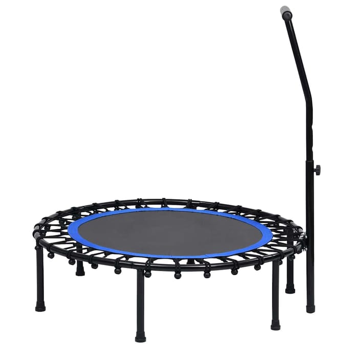 vidaXL Fitnesstrampoline met handgreep 102 cm