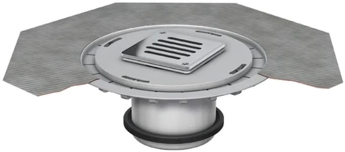 ACO Opzetstuk AV-Selecta 110x110/ K3/ Kst./rooster V2A/ verschroefd, 5150.91.22