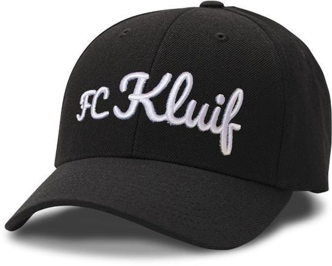 FC Kluif logo pet - Zwart - 58 cm omtrek