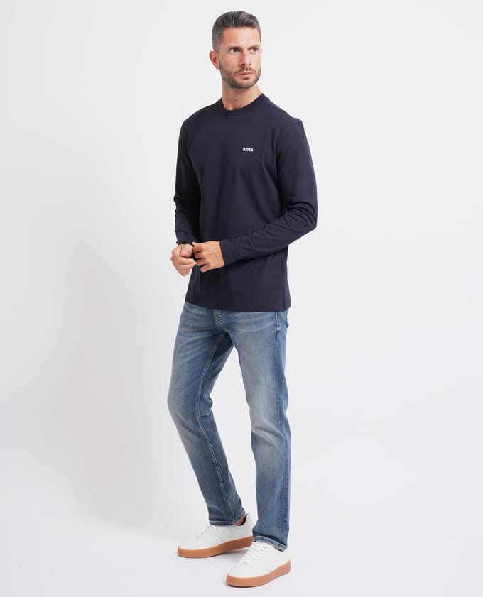 Boss T-shirts en Blue Polo
