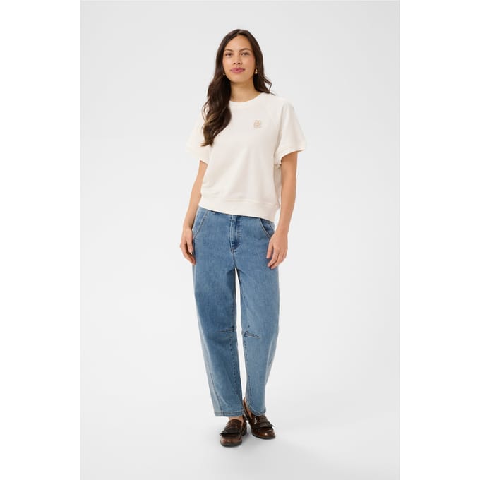 Saint Tropez PauletteSZ Sweatshirt Dames T-shirt - Ice