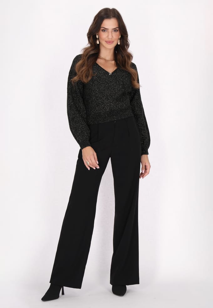 Faina Jumper Dames zwart