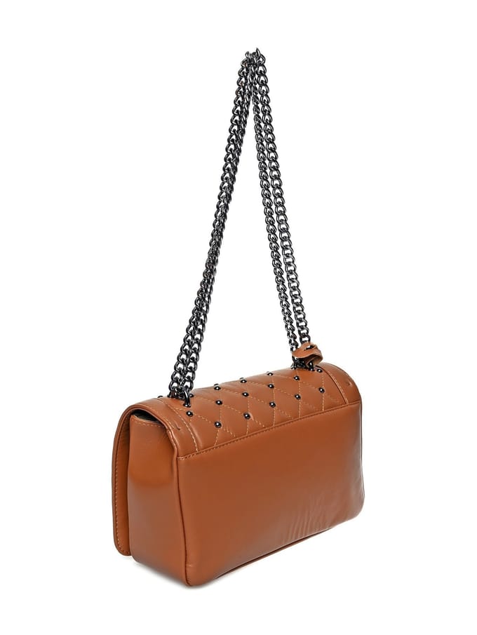 Isabella Rhea Brown Rundleer Tas