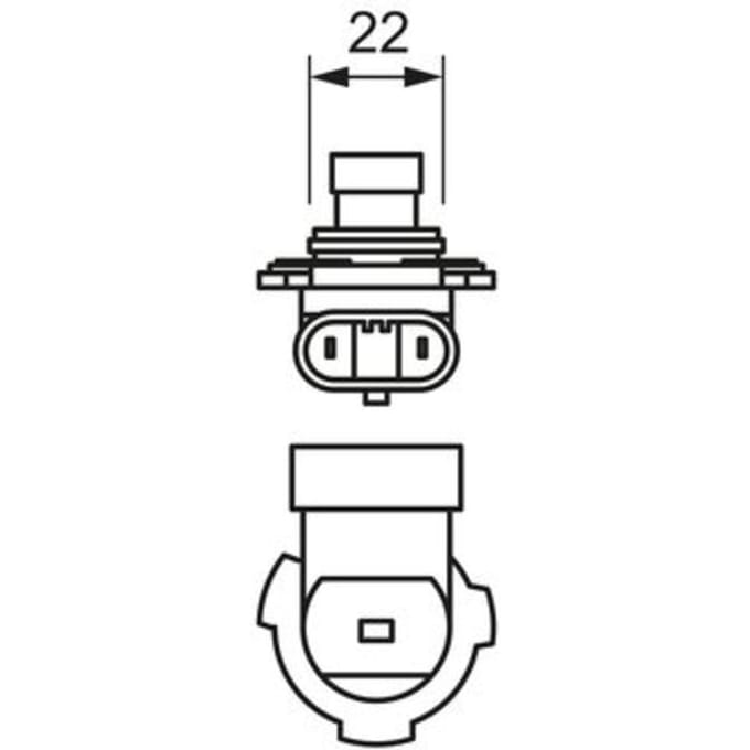 Gloeilamp, hoofdkoplamp BOSCH 1 987 302 026