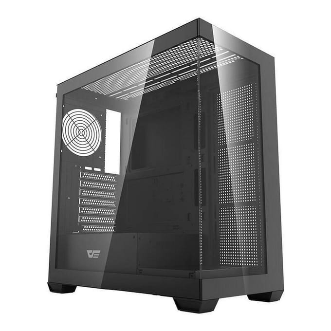 Darkflash DS900 computer case (black) - Case - Miditower - Zwart