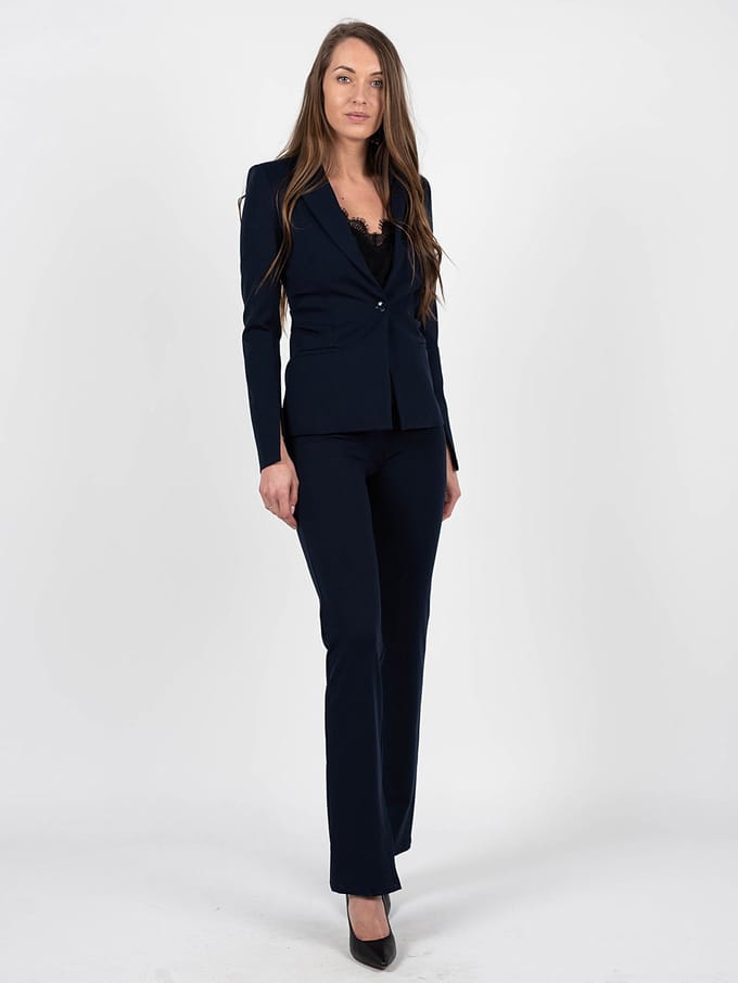 Patrizia Pepe broek Vrouw blauw