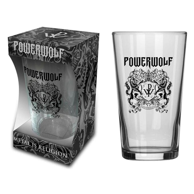 Powerwolf Bierglas - Metal Is Religion - voor Geen - transparant
