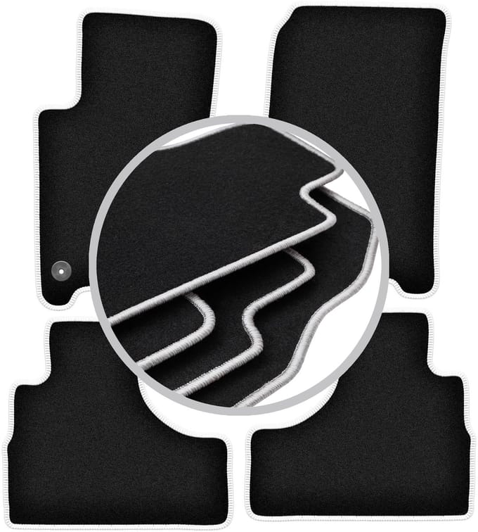 CARLUX-SILVER automatten voor: Jeep Cherokee Liberty KJ off-road (2002-2007)