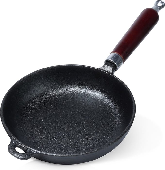 Koekenpan Gietijzeren CAST LINE 20 cm - Multifunctionele Pan voor Vlees - Groenten