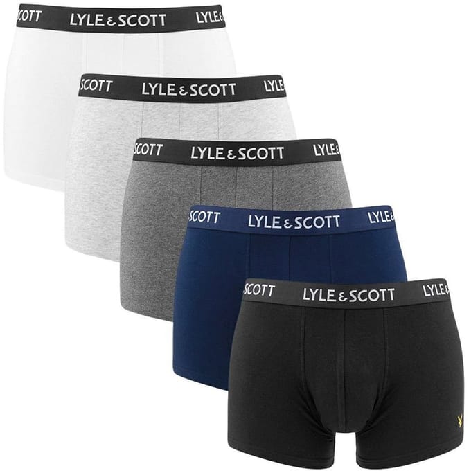 Lyle & Scott Miller Boxershorts Heren (5-pack) - Maat XL