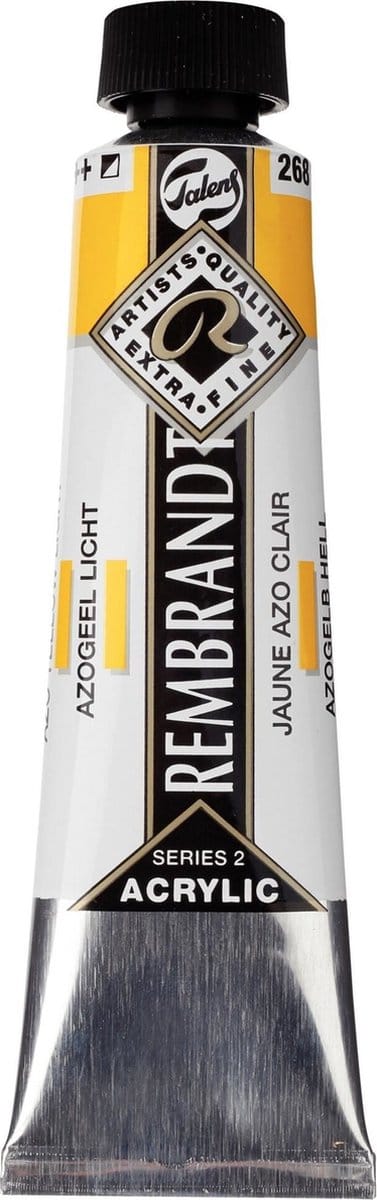 Rembrandt Acrylic Verf Serie 2 Azo Yellow Light (268)