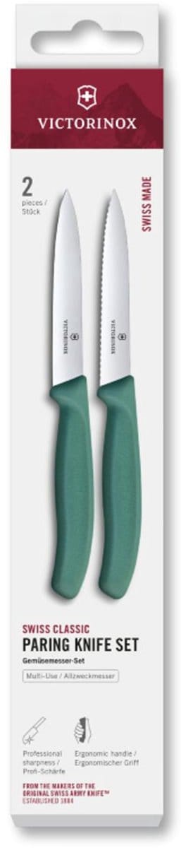 Victorinox Schilmesje glad+kartel groen 10cm