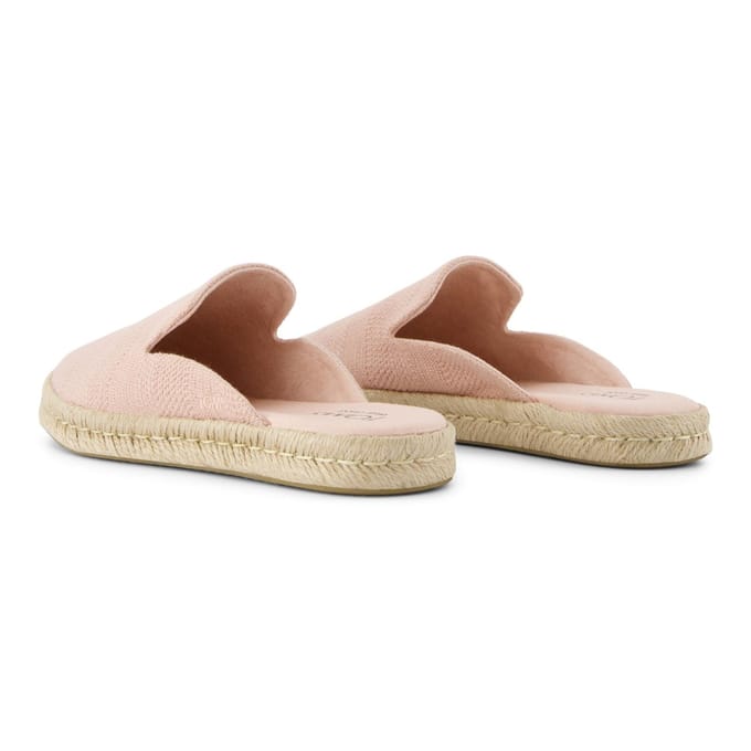 TOMS Santiago Mule Textiel Dames Lichtroze Muiltjes