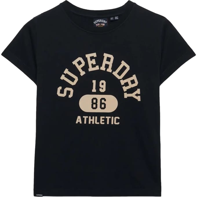Dames-T-shirt Superdry Ath Graphic