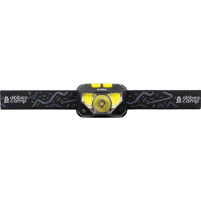 Abbey Camp Hoofdlamp met Motion Sensor - Oplaadbaar - Kantelbaar - USB-C