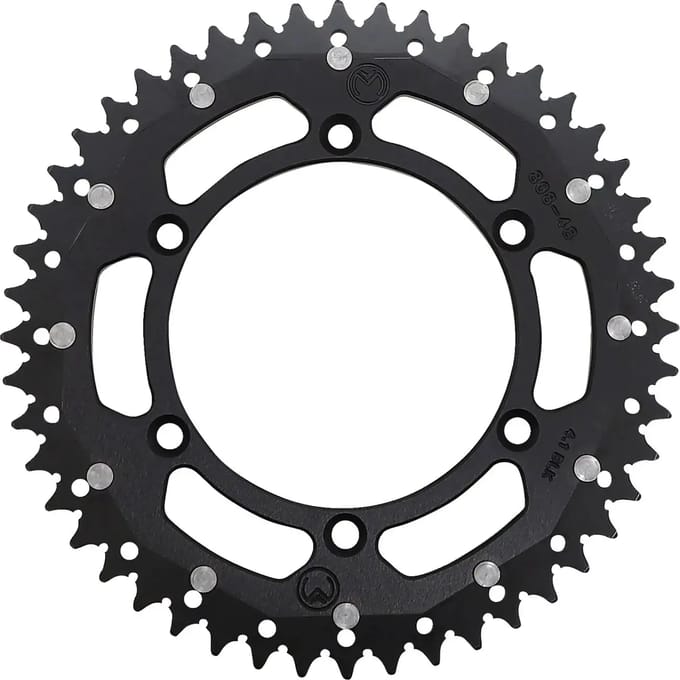 Aluminium en Staal Motor Tandwiel Moose MSE 48
