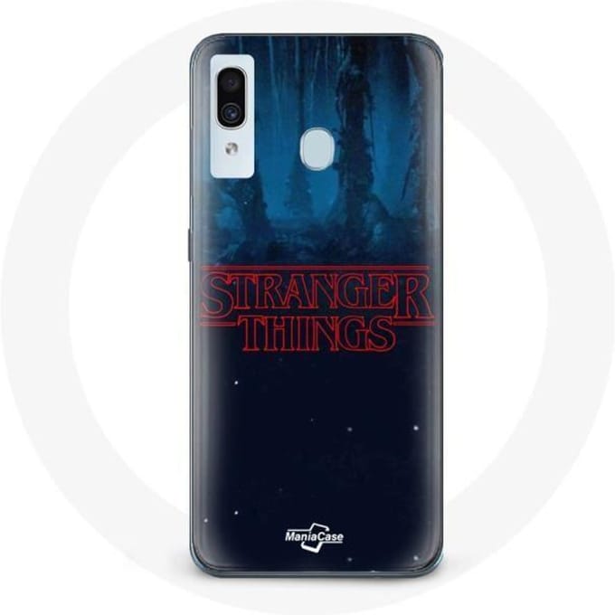 Coque pour Samsung Galaxy A20 Stranger Things logo de la saison 2