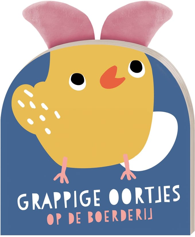 Image Books Voelboek: Grappige oortjes. Op de boerderij. 1+