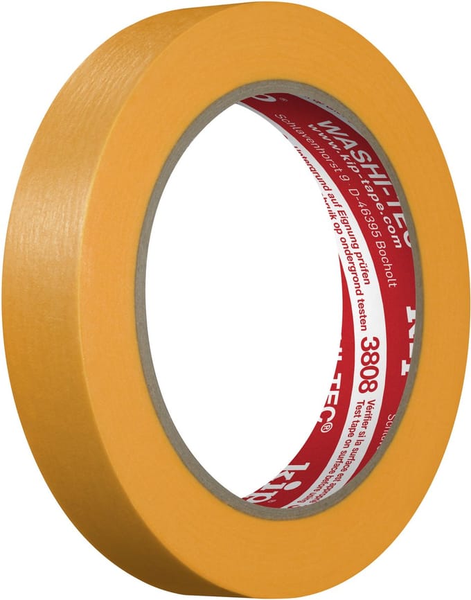 Kip 3808 Fineline Tape Washi Oranje 18mm - per rol
