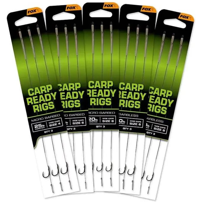 FOX EOS Wide Gape Barbless Ready Rigs - Onderlijn