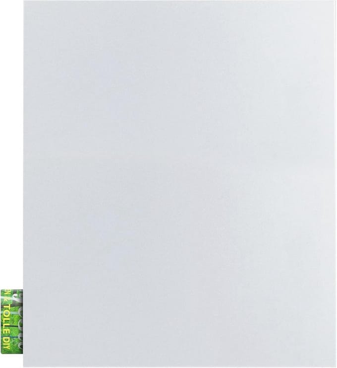 Design Brievenbus Met Krantenvak - Wandbrievenbus 12L in Signaalwit (RAL 9003)