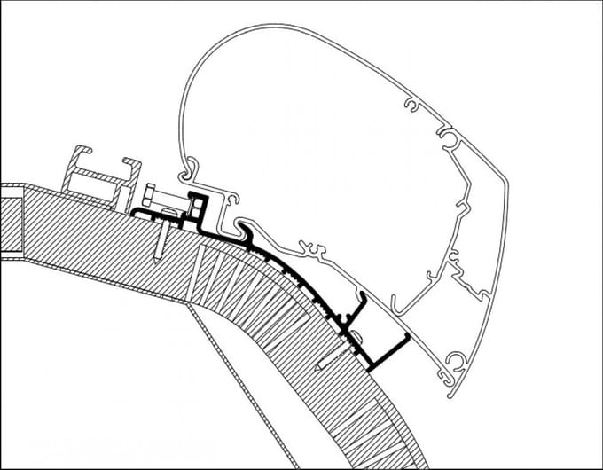 Thule Carthago C-Line Adapter >2014 500