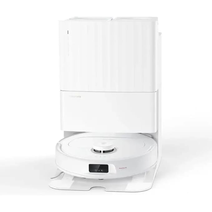 Roborock Qrevo MaxV robotstofzuiger Zakloos Wit