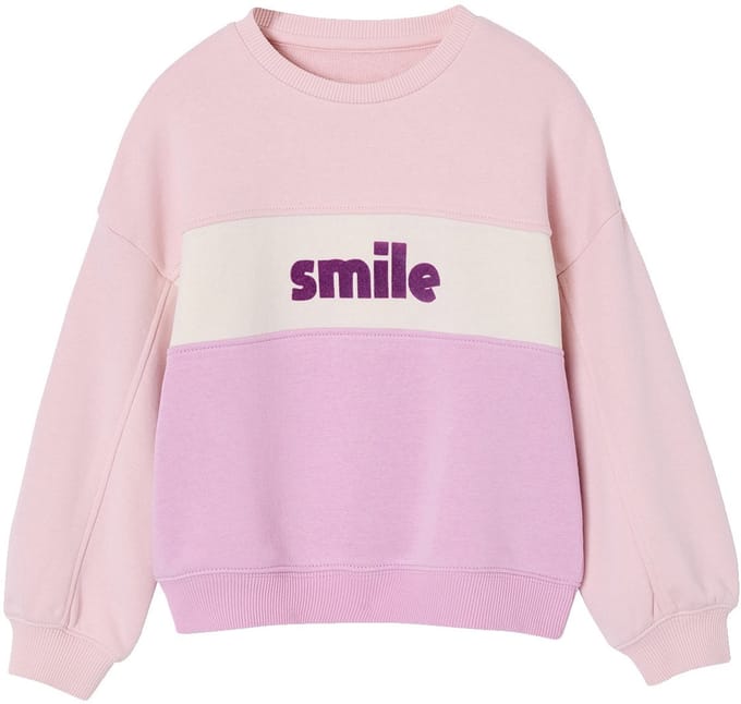 Vertbaudet Colorblock sweater voor meisjes