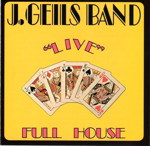 CD GEILS, J - Full House Live 828032 Atlantic 1995 US Rock Gebruikt beige