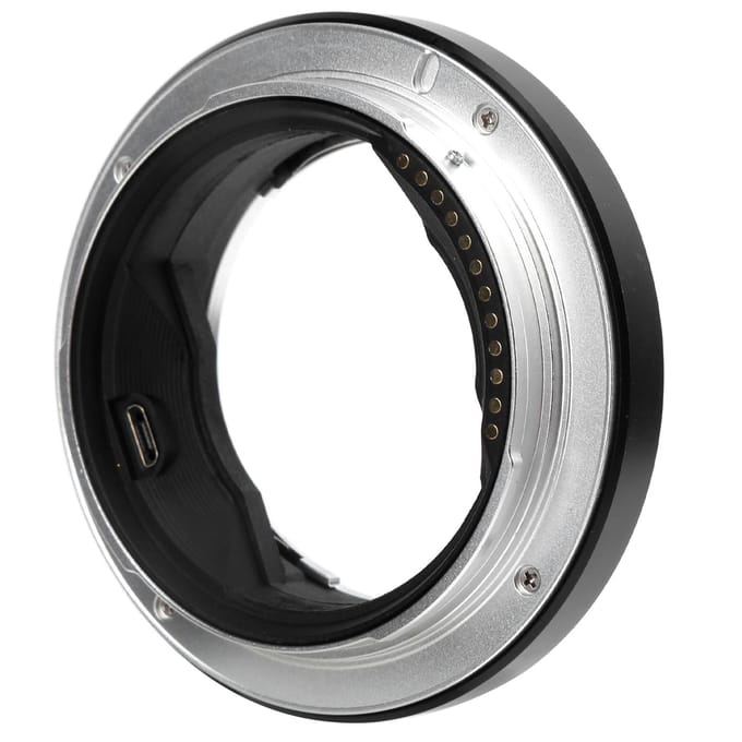 EF‑GFX Autofocus Mount Adapter voor EF-lens voor Fuji GFX-mount Middenformaat Camera black