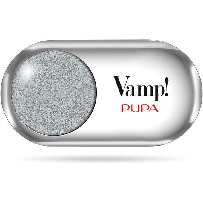 Vamp! Metallic Eyeshadow 302 Pure Silver 1.5 g – Eyeshadow, High Pigmentation, For Makeup Enthusiasts, Silver, Suitable For Evening Parties