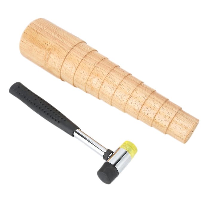 Armbanden Maken Stok Armband Mannequin Hamer Gereedschap Set Sieraden Maken Gereedschap( ) beige