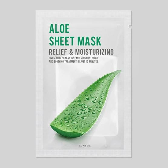 [EUNYUL] Purity Aloë Sheet Masker 22ml*10st white