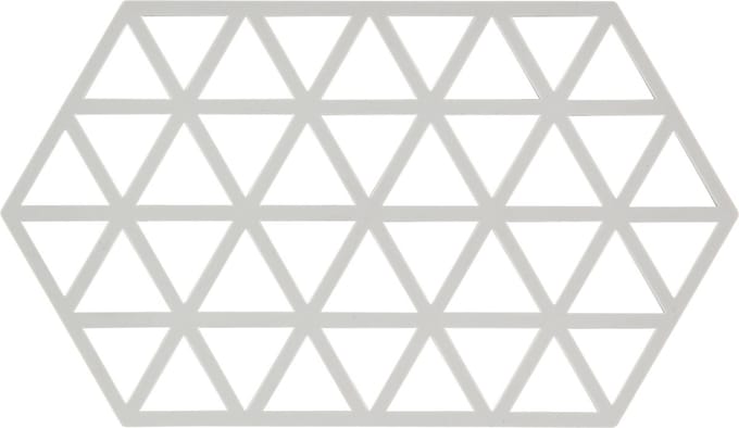 Zone Triangles potonderzetter warm grey