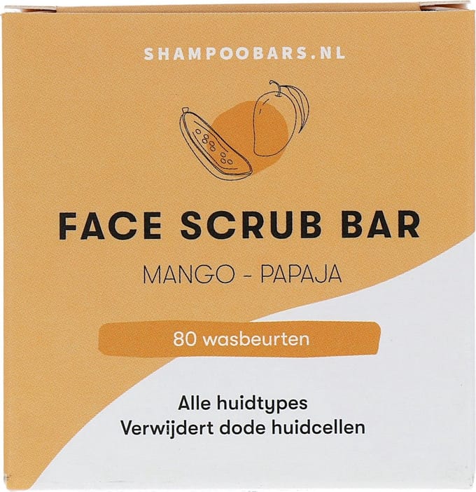 SOLYD - Face Scrub Bar Mango Papaya All Skin Types - 60g