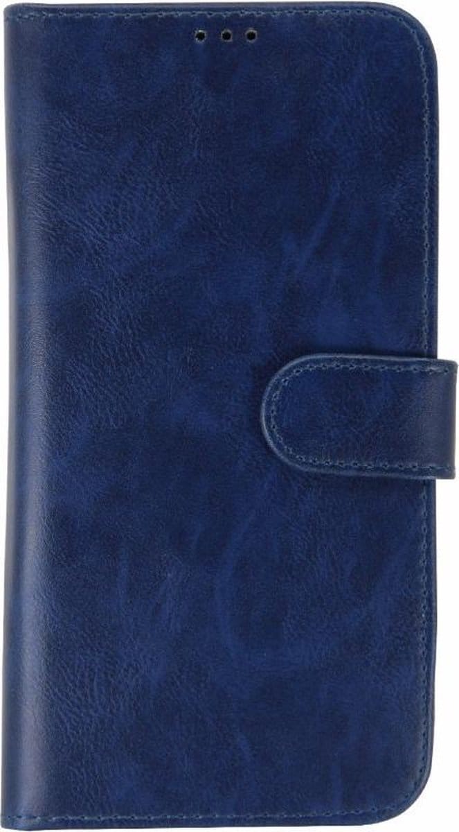 Rico Vitello excellent Wallet Case Geschikt voor Apple iPhone 8 Plus Blauw