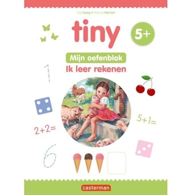 Tiny Oefenblok - Ik Leer Rekenen 5+ - Tiny - Oefenblok - Gijs Haag