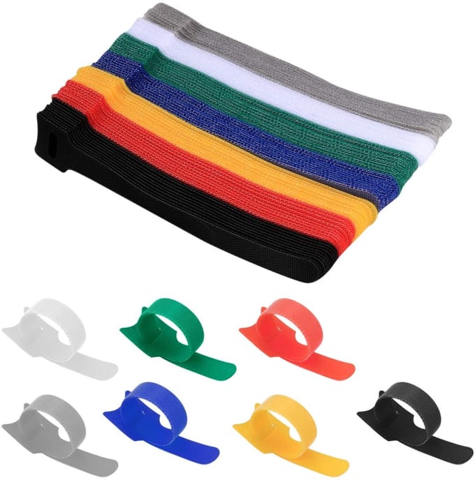Dailygoody - Kabelbinders met Klittenbandsluiting - Herbruikbaar en