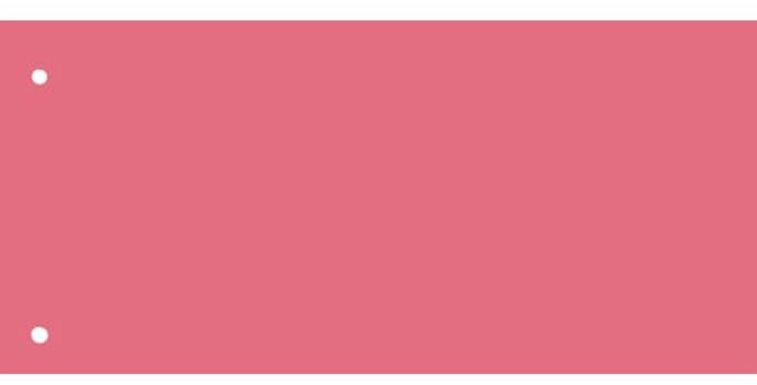 Scheidingsstrook Qbasic 240x105mm 50 stuks roze | 24 stuks