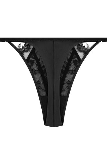 Hunkemöller Hoog uitgesneden string Julia Zwart