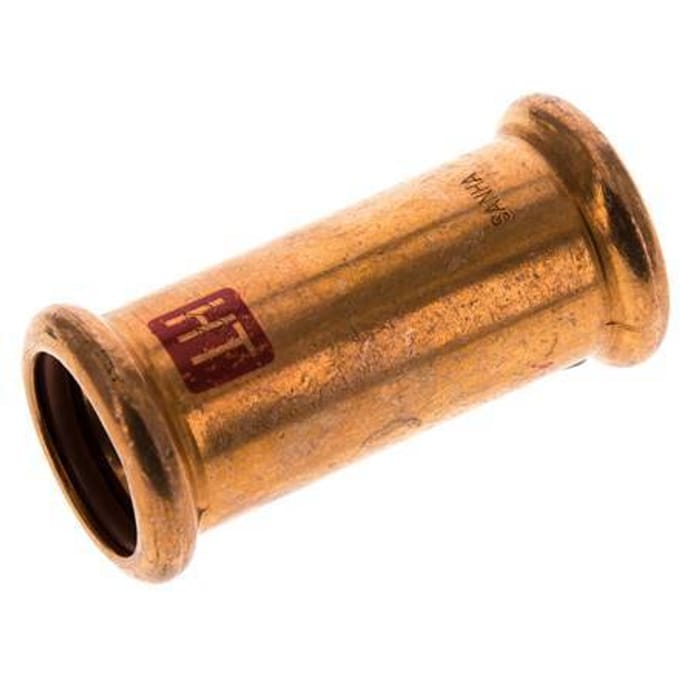 Perskoppeling - 22mm Persmof - Koperlegering Lang