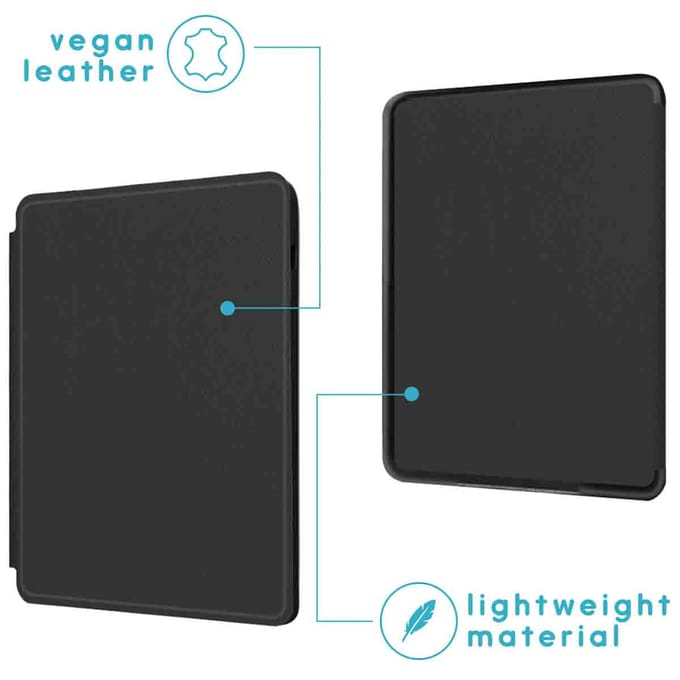 imoshion Slim Hard Case Bookcase voor de Amazon Kindle (2024) / Amazon Kindle (2022) 11th gen - Zwart