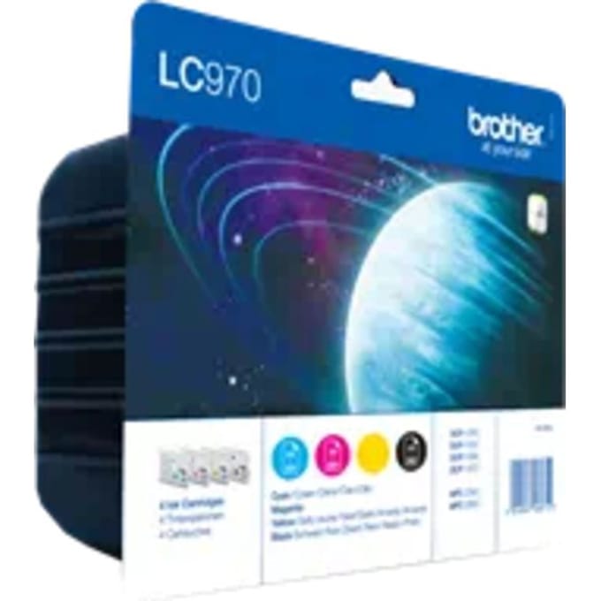 Brother LC970BK - Inktcartridge / Magenta / Geel / Cyaan
